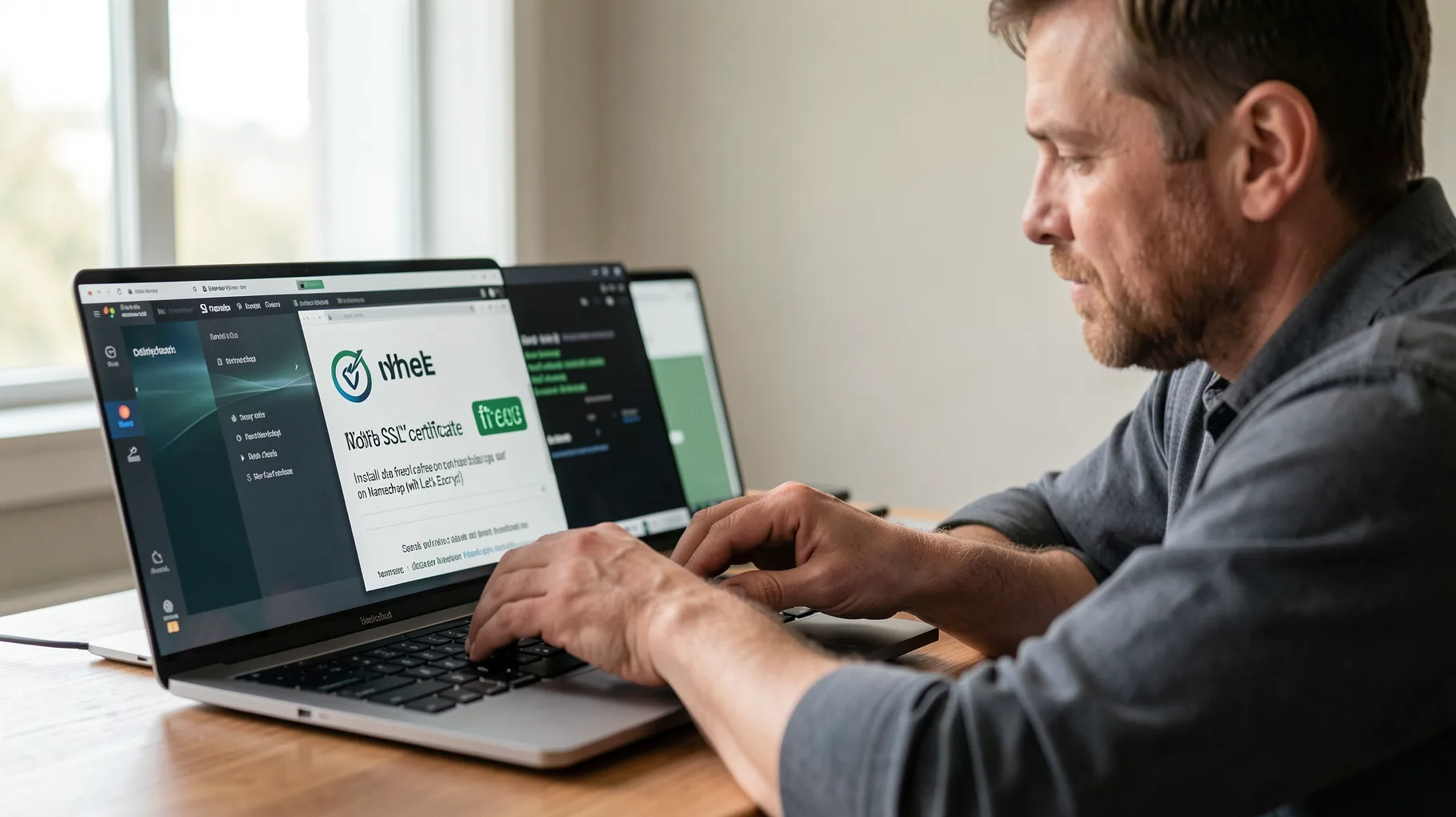 How to Install a Free SSL Certificate on Namecheap (with Let's Encrypt) — visual for ssl