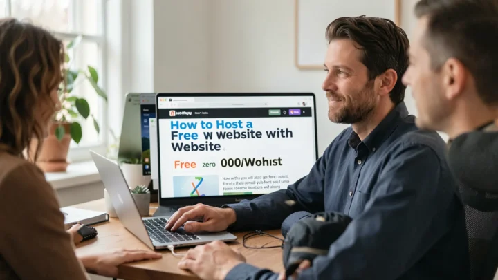 How to Host a Free Website with 000WebHost — visual for website