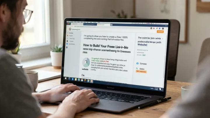How to Build Your Free Link-in-Bio Website (with Gravatar) — visual for we'll
