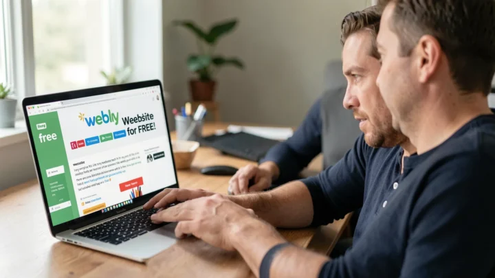 How to make a Weebly website for FREE! — visual for going