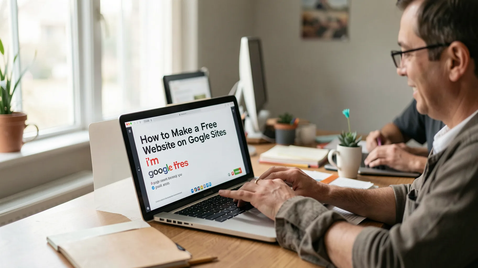 How to Make a Free Website on Google Sites — visual for we'll