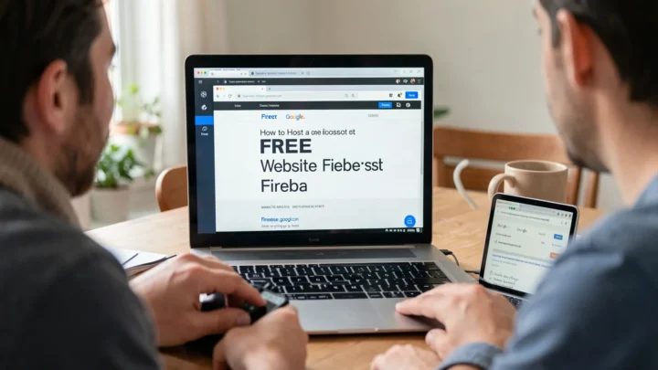 How to Host a FREE Website with Google Firebase — visual for firebase