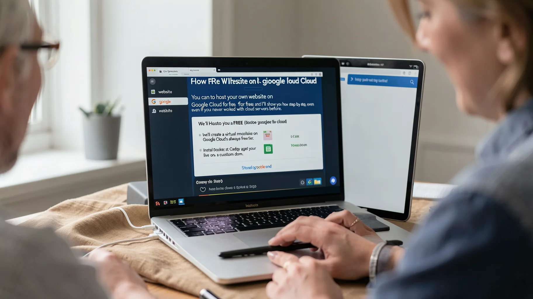 How to Host a FREE Website on Google Cloud (Step-by-Step) — visual for let's
