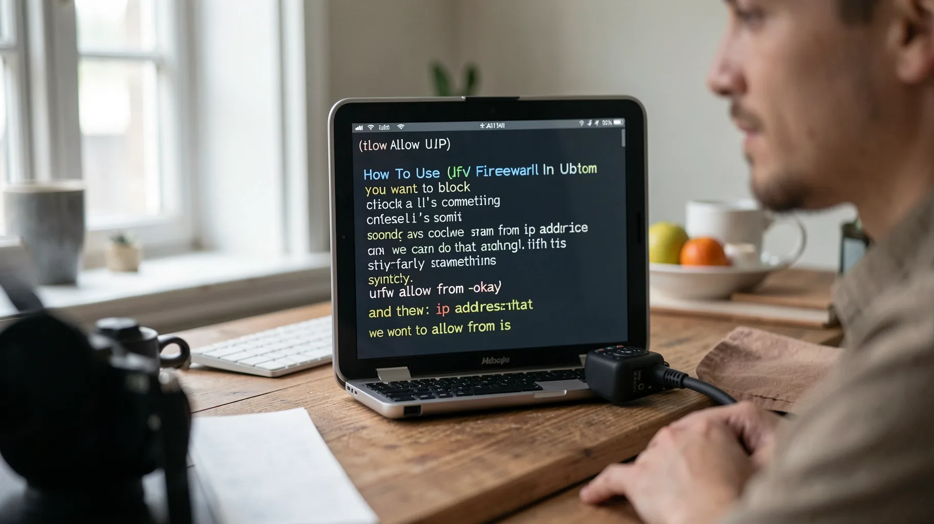 Something Like Ufw Allow from Okay — visual for ufw
