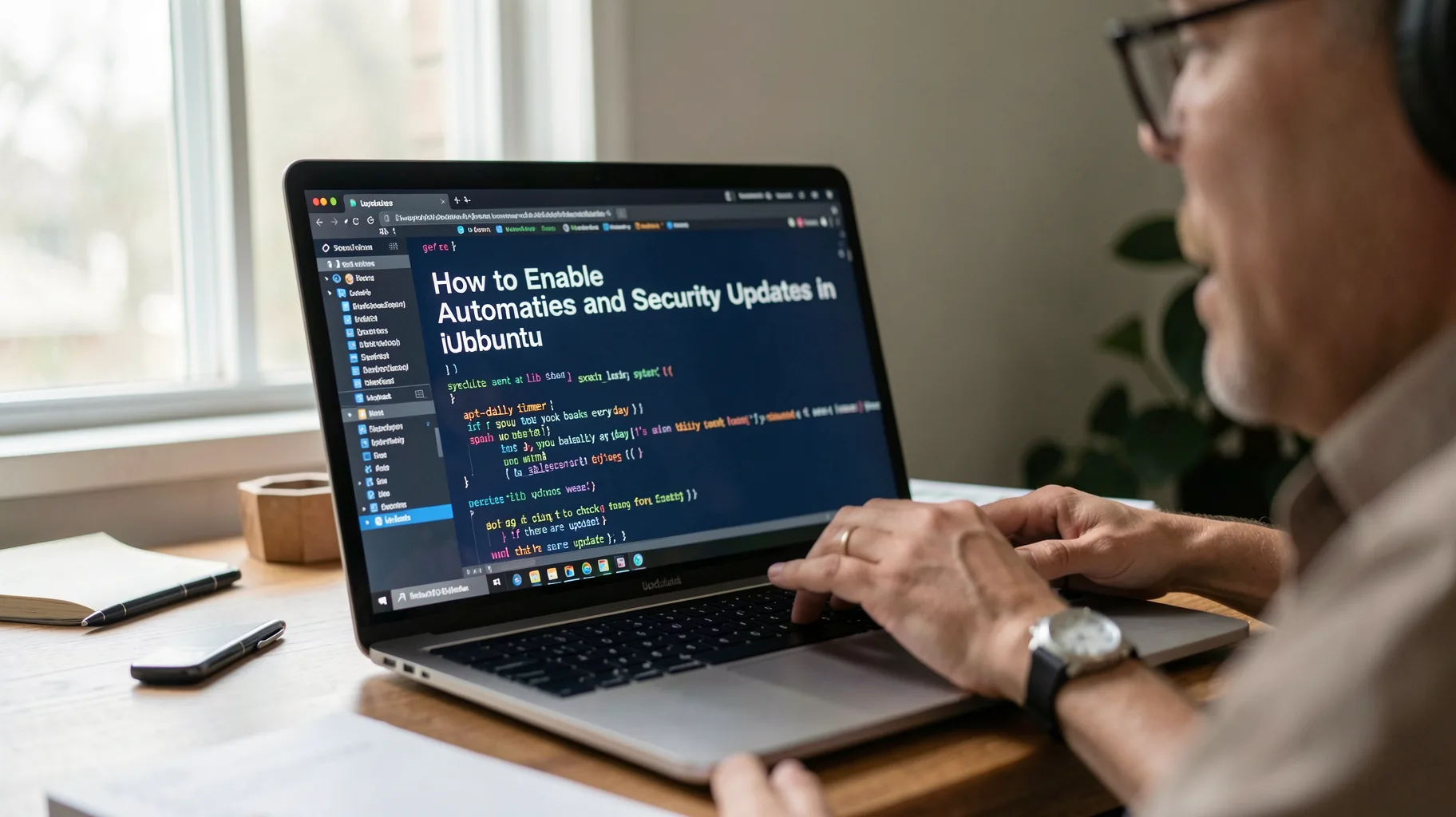 Execute the Updates the We're Going to Check — visual for want