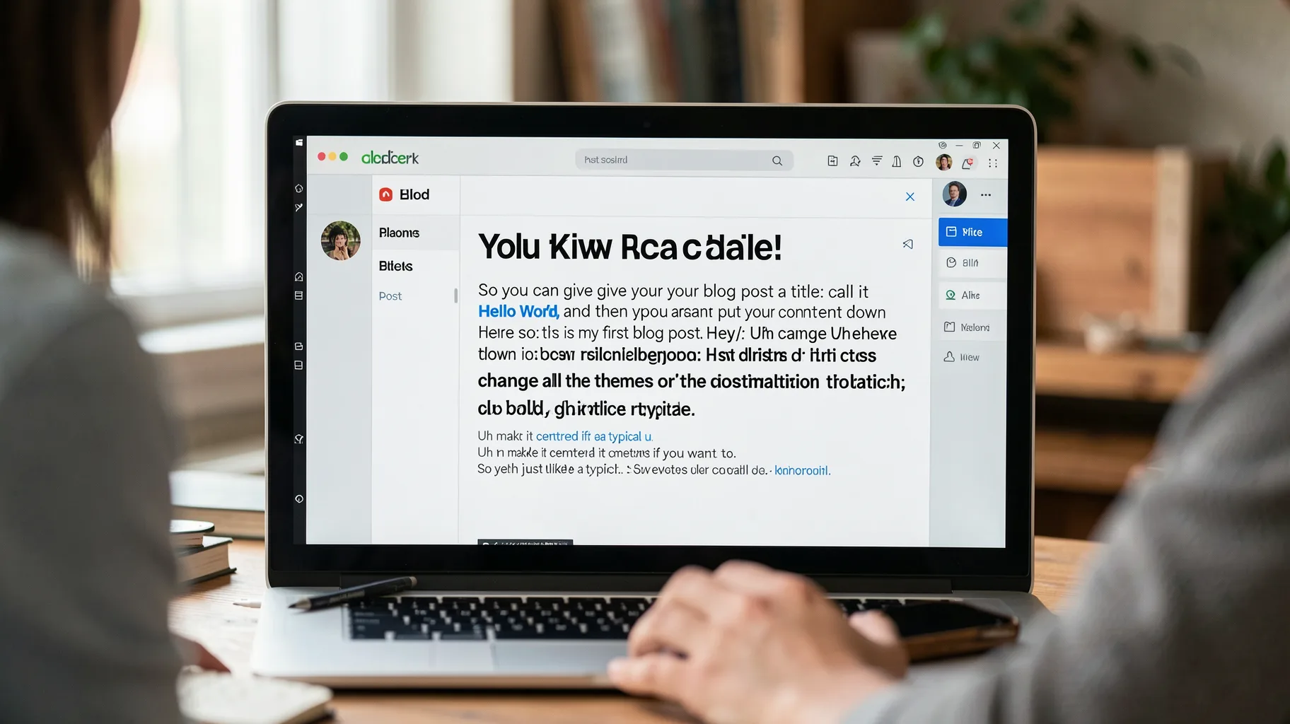 Your Your Blog Post a Title Call It — visual for blog