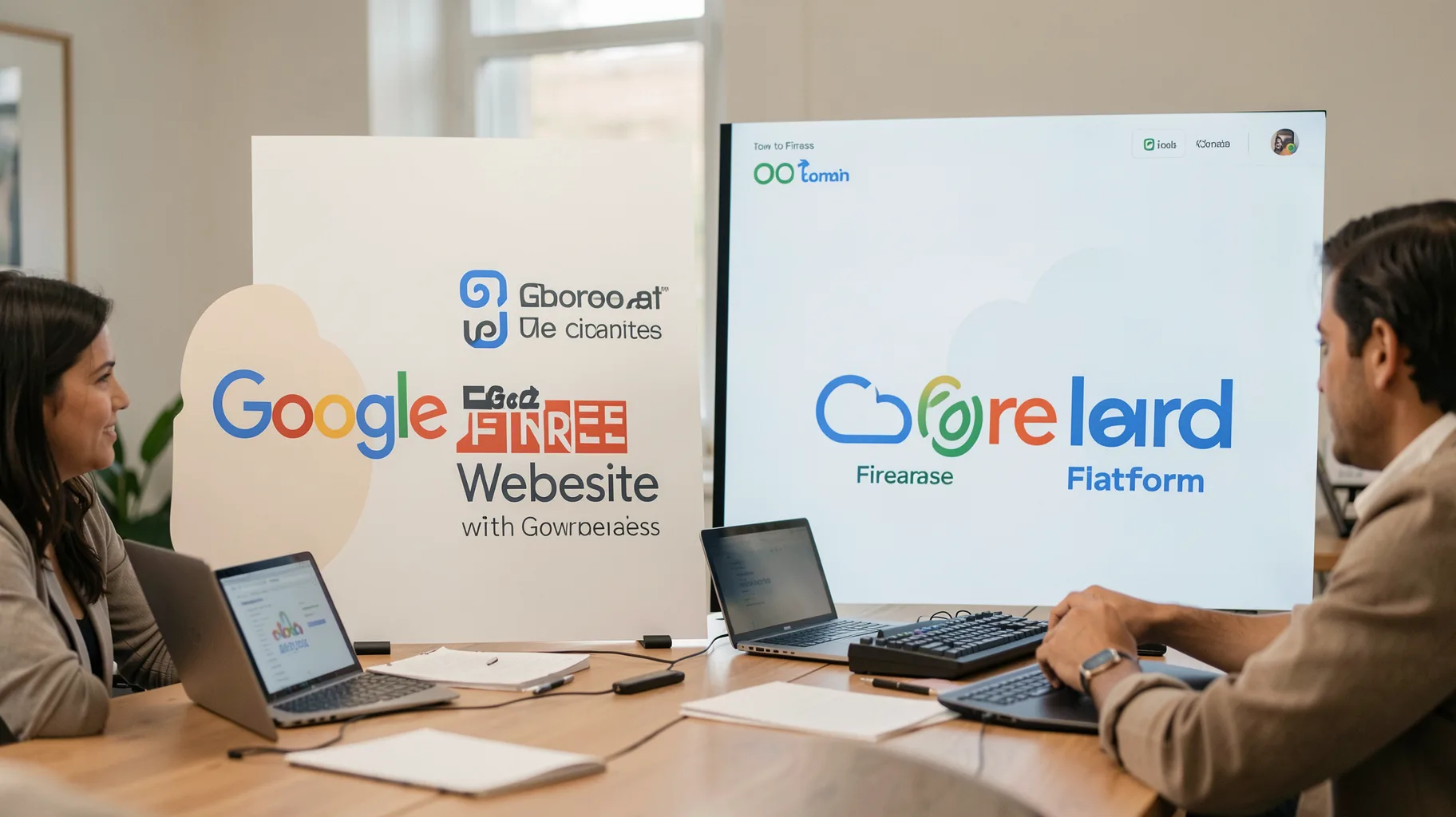 Between Google Firebase and the Google Cloud Platform — visual for firebase