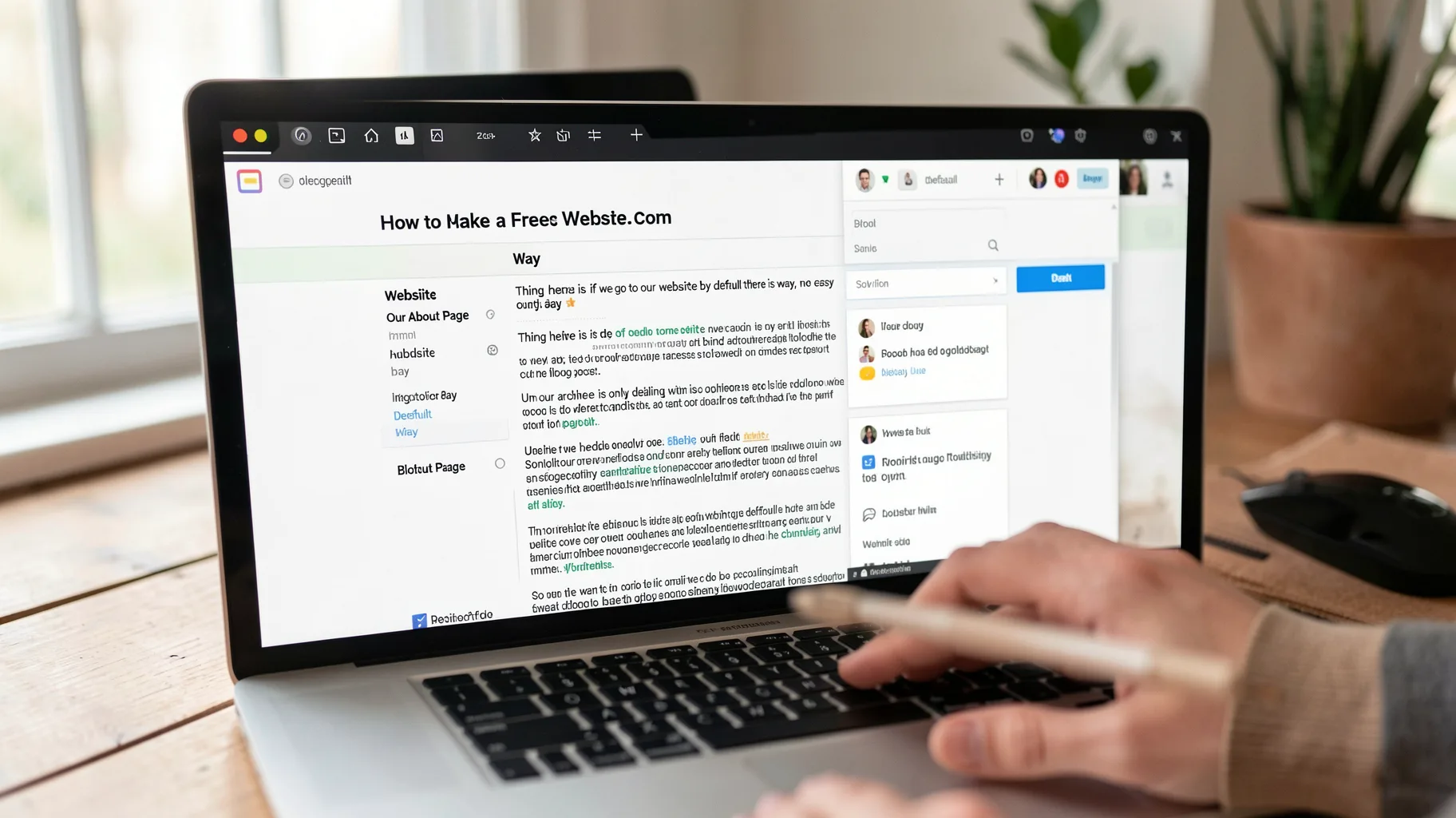 Our About Page — visual for blog